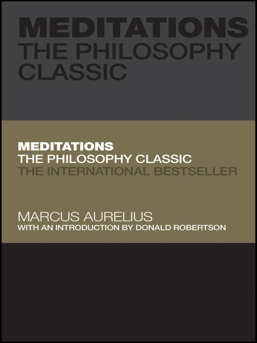Title details for Meditations by Marcus Aurelius - Available